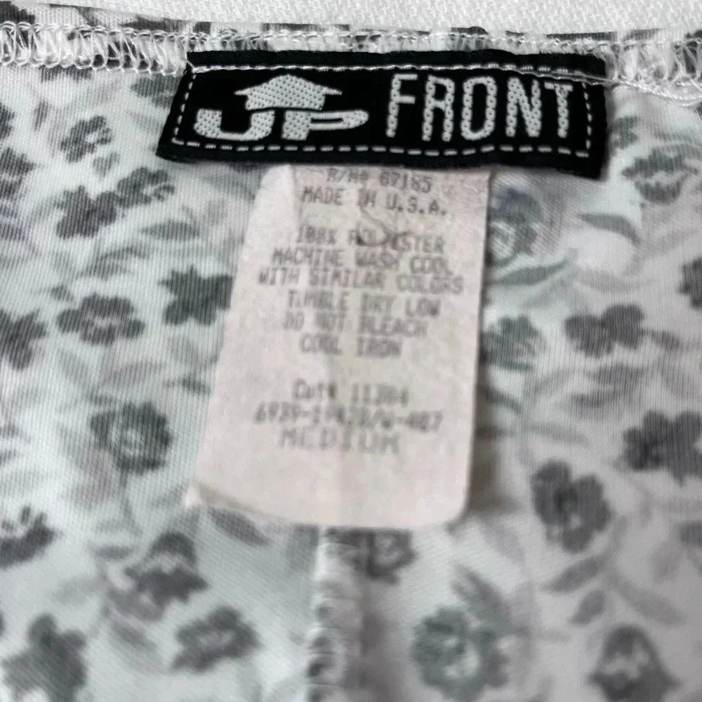 🌸 Upfront Black & White Floral Sundress – Women’s Medium 🌸 - Picture 4 of 5